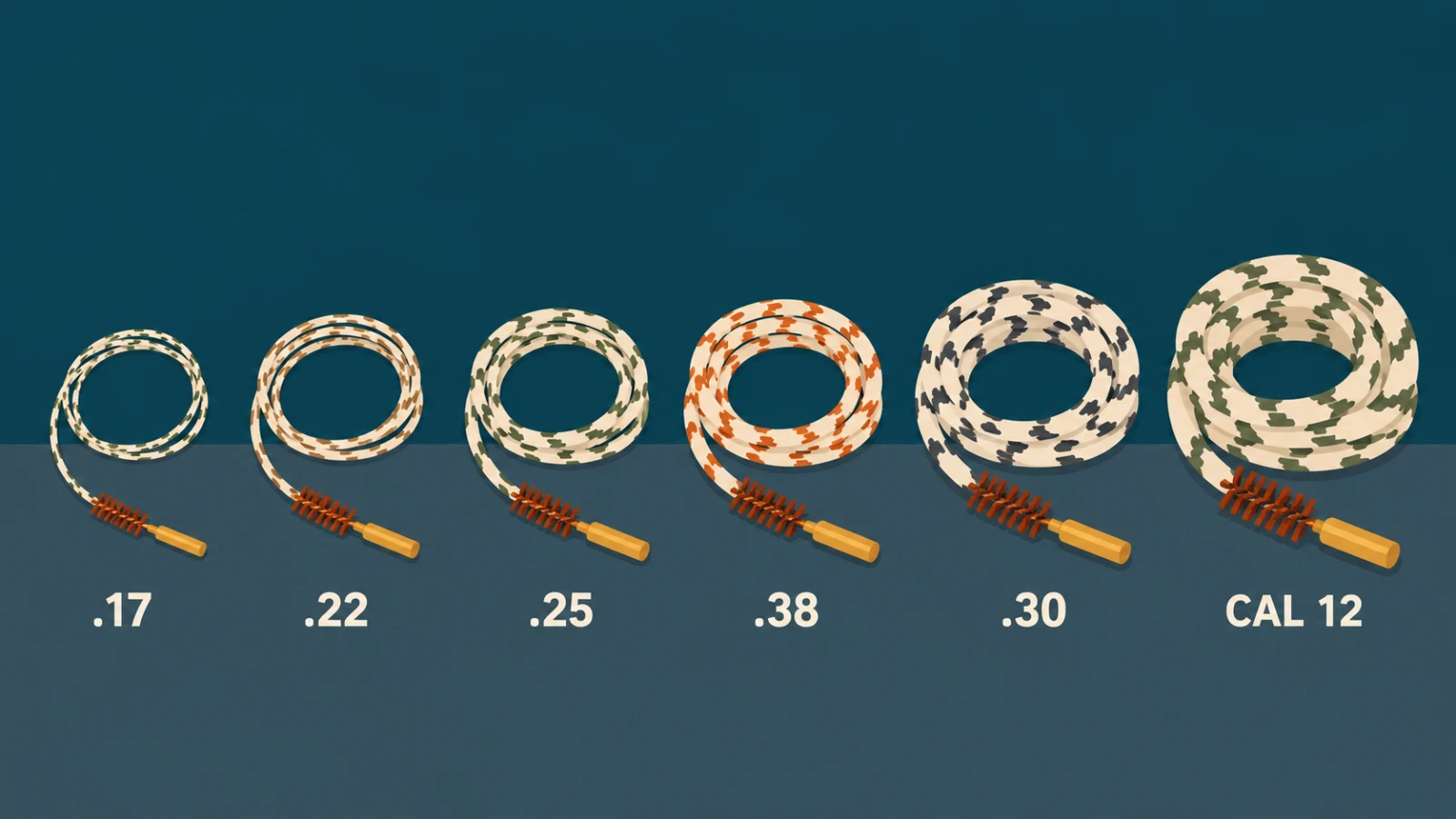 Nettoyer son canon : quelle corde pour quel calibre