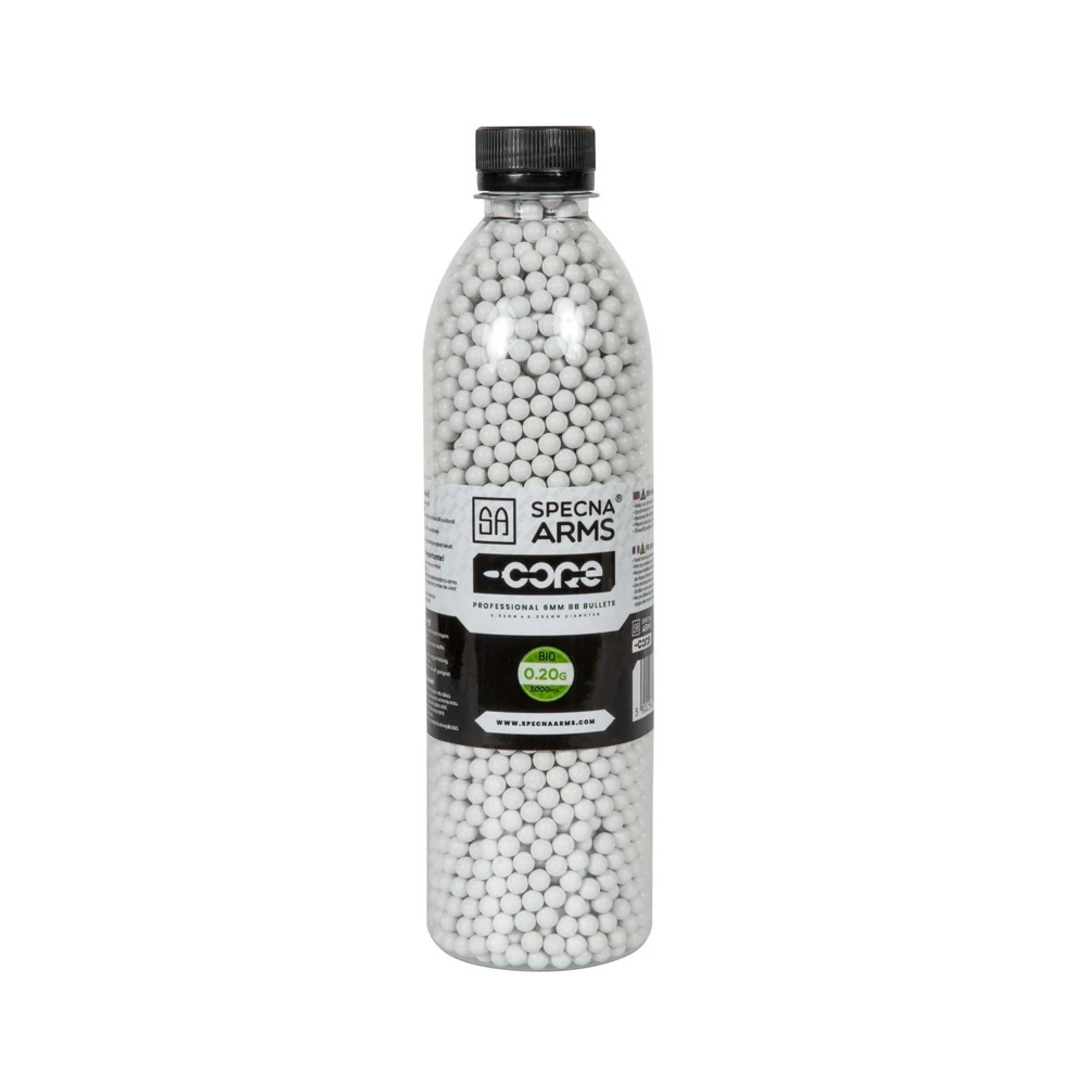 3000 Billes Airsoft BIO Core Specna Arms 6 mm 0,20 g (Bouteille)