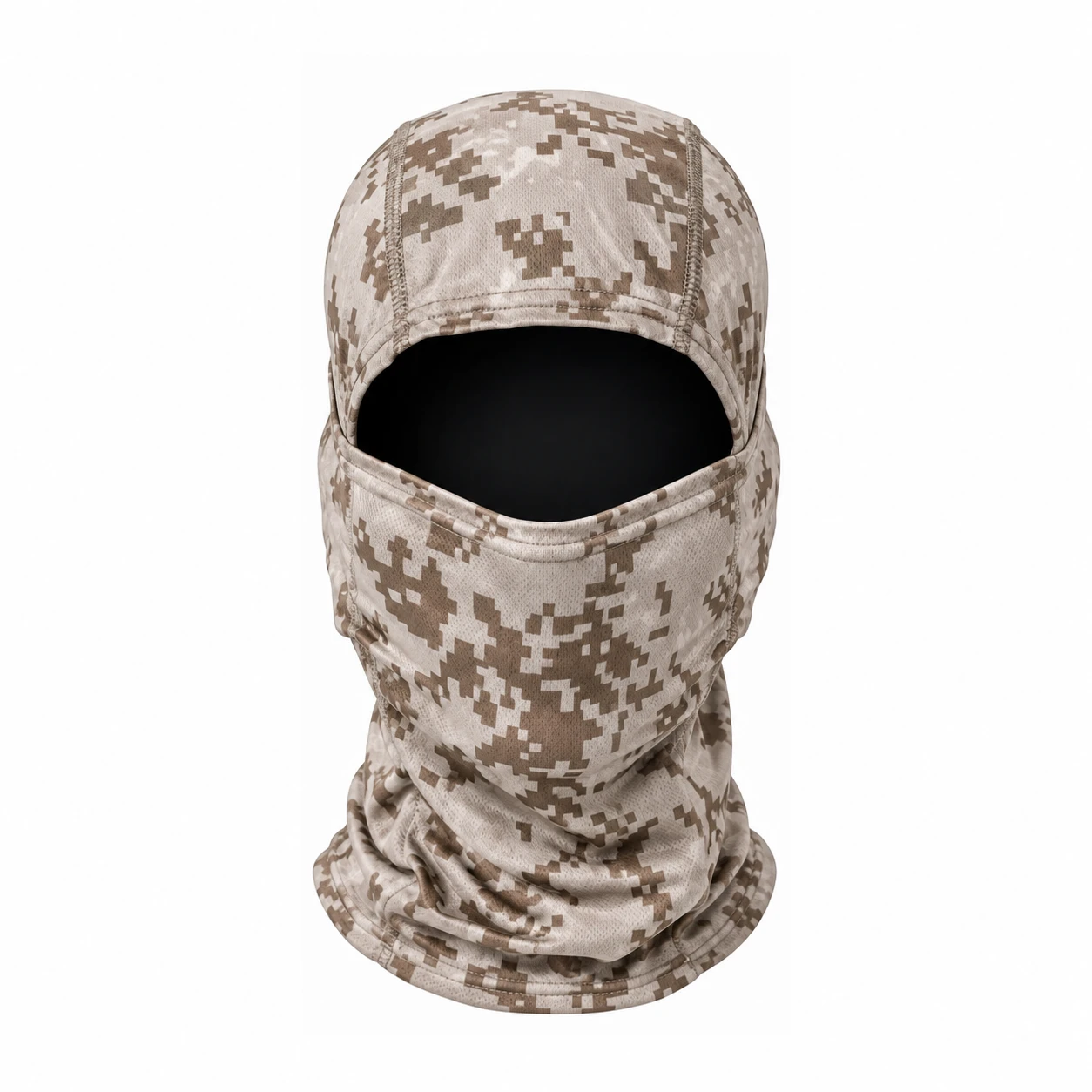 Cagoule Camouflage Digital Désert Respirante Polyester