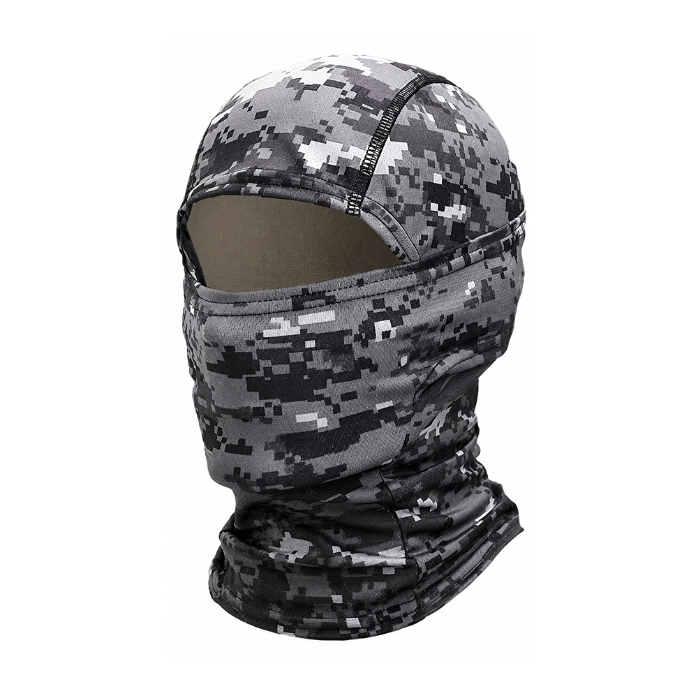 Cagoule Camouflage Digital Urbain Respirante Polyester