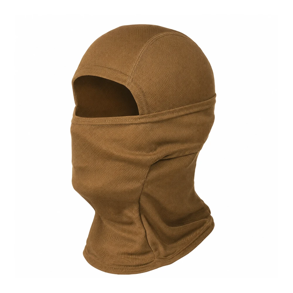 Cagoule Camouflage Marron Sable Respirante Polyester