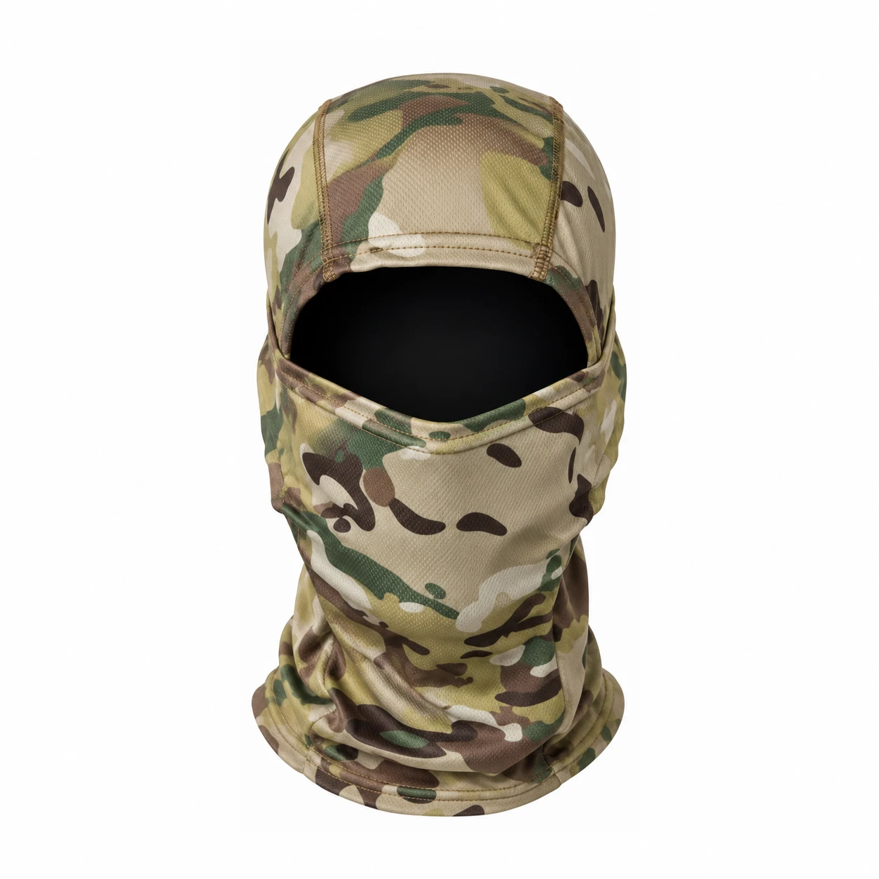 Cagoule Camouflage Multicam Beige Respirante Polyester