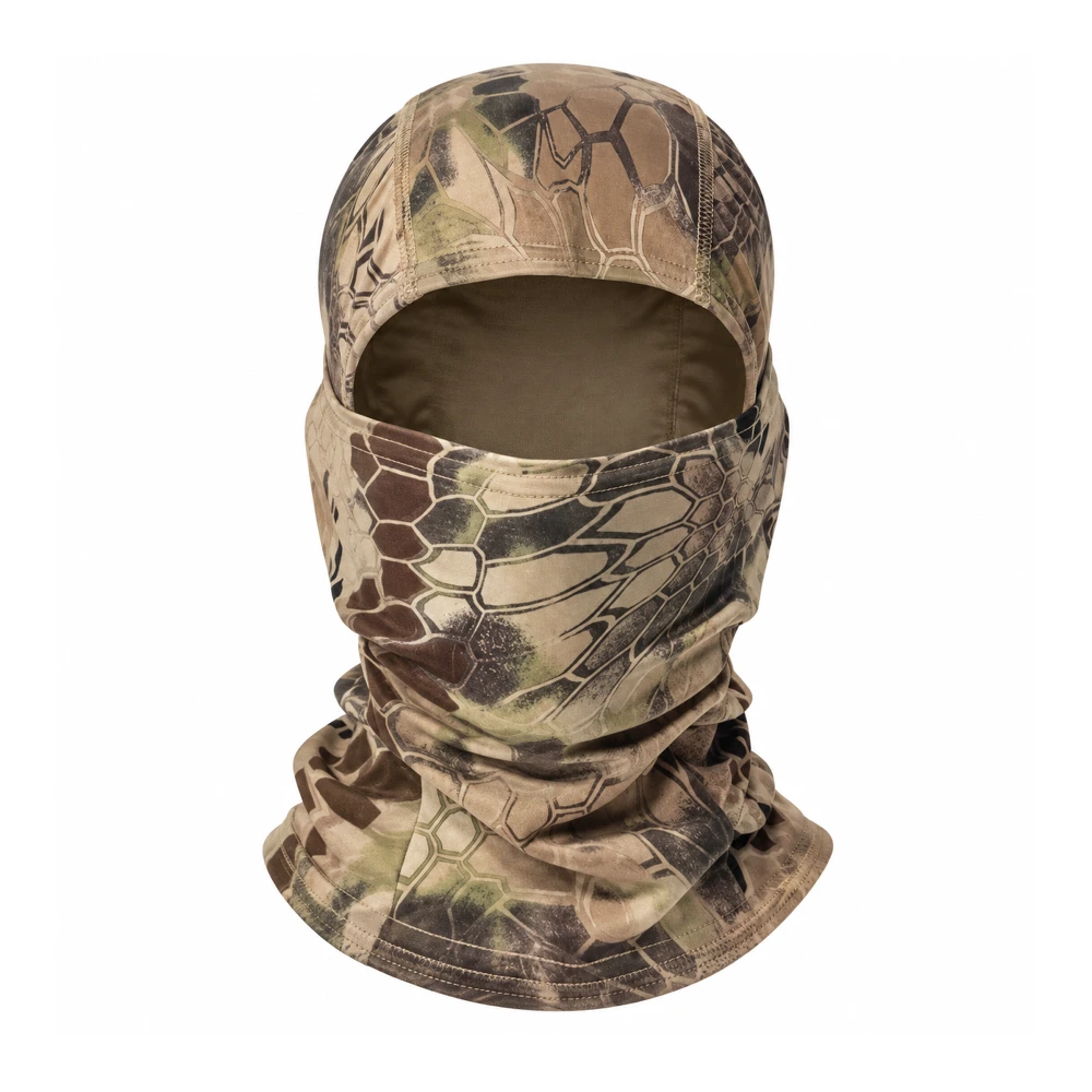 Cagoule Camouflage Python Désert Respirante Polyester