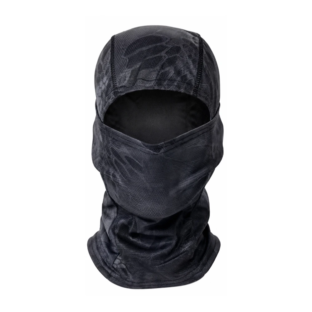 Cagoule Camouflage Python Noir Respirante Polyester