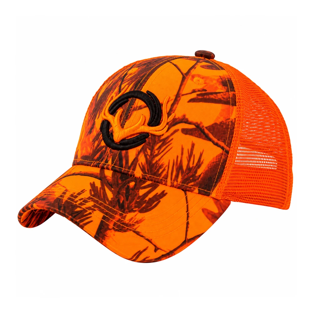 Casquette de Chasse Camouflage Orange Filet