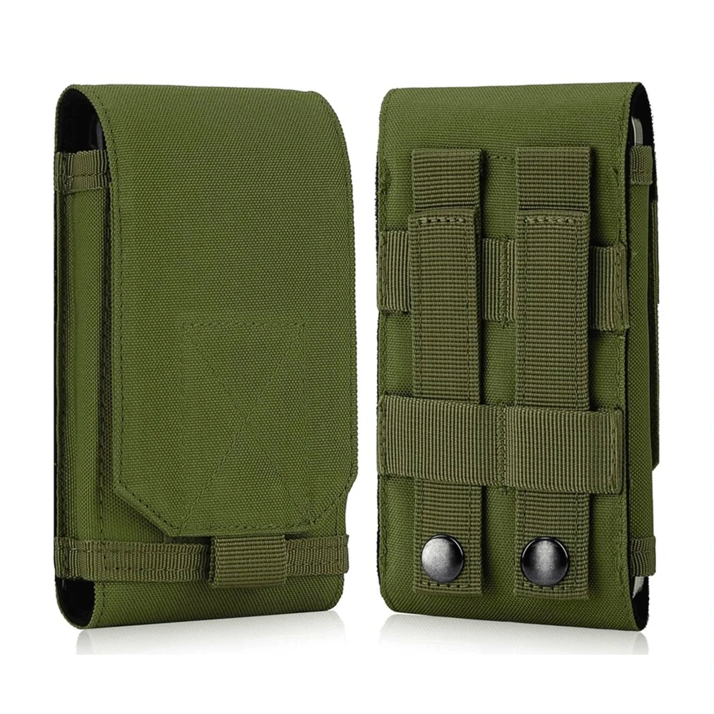 Étui Téléphone Tactique MOLLE Vert Olive 6 à 7,5 Pouces