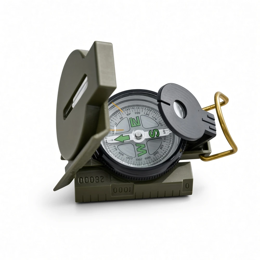 Boussole de Survie Multifonction Étanche Portable Navigation Outdoor