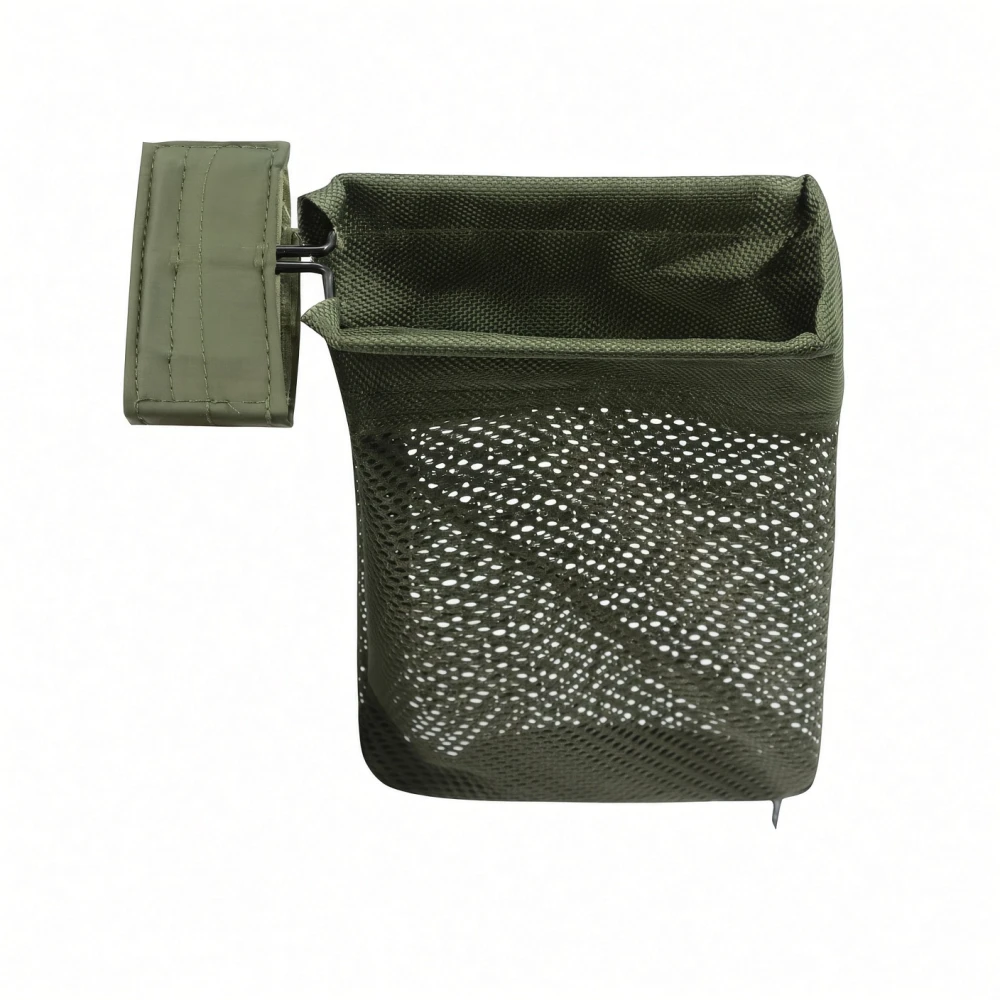 Récupérateur de Douilles Sac Filet Sangle Velcro Vert Armée