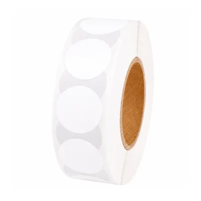 1000 Pastilles Rondes Blanches 13mm