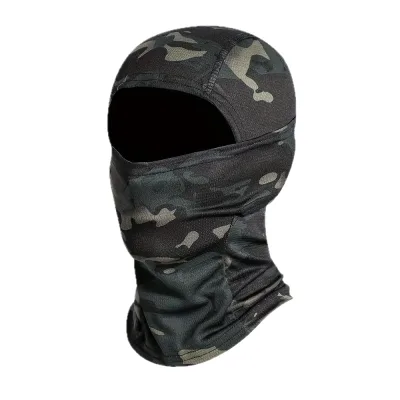 Cagoule Camouflage Multicam Noir Respirante Polyester