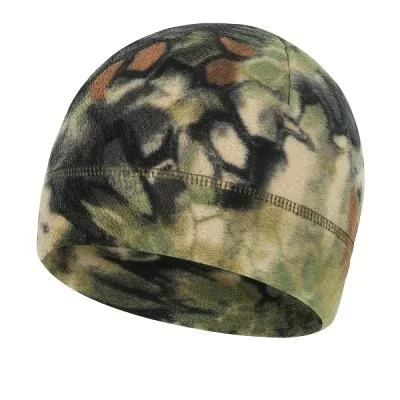Bonnet Polaire Camouflage Python Jungle Unisexe Polyester