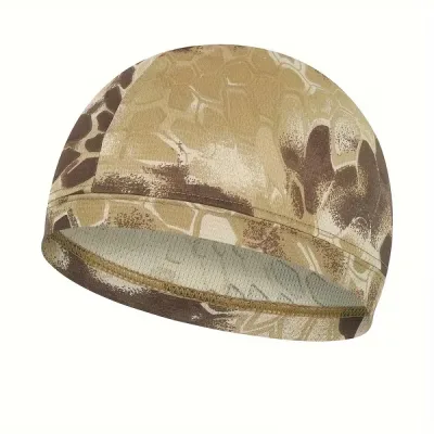 Bonnet Respirant Camouflage Python Desert Unisexe Polyester